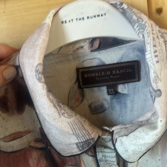 Double D Ranch Long Sleeve Dress with Western PrintSuper Fun Longhorn Dress - Picture 11 of 12